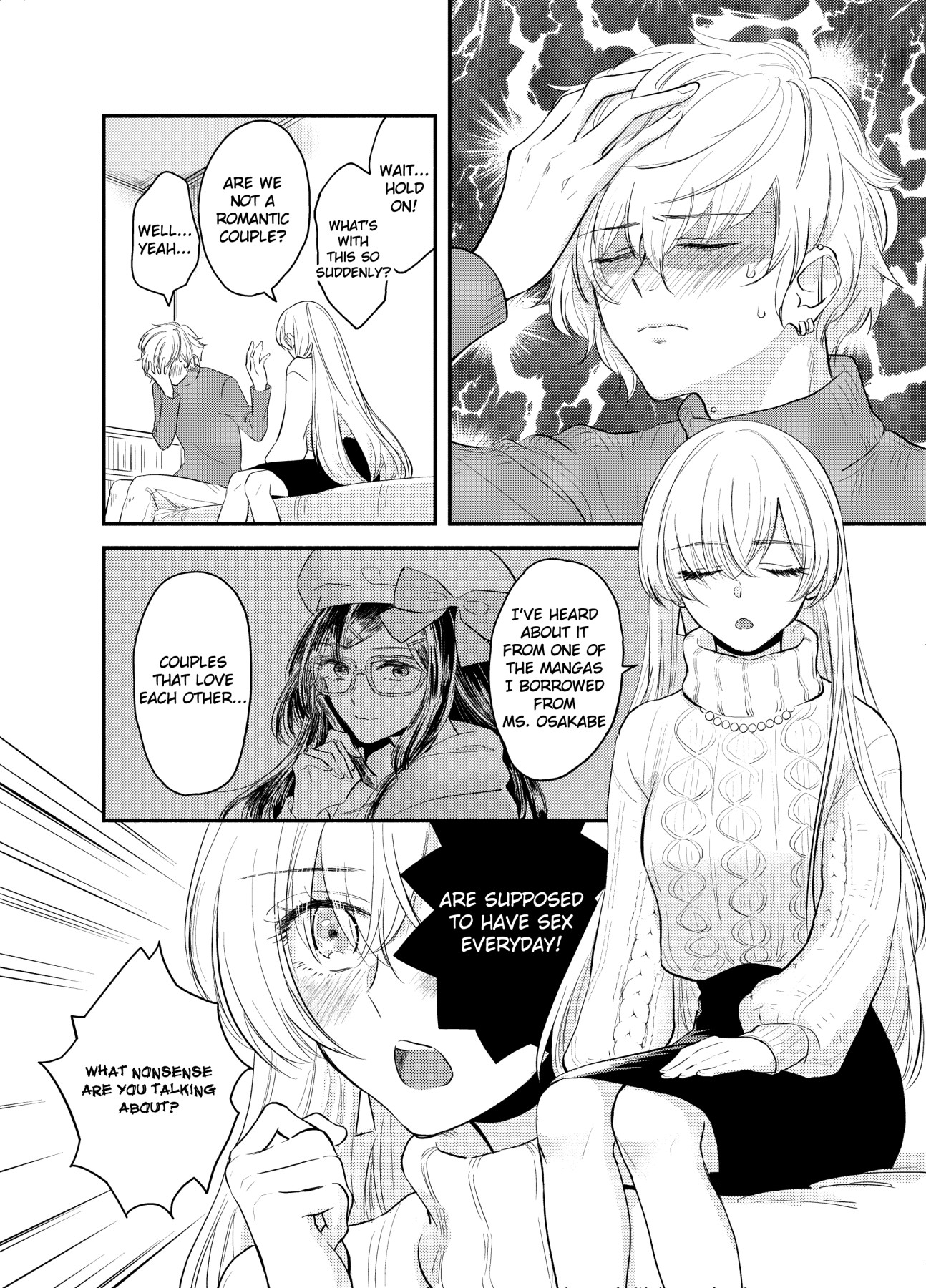 Hentai Manga Comic-Kadoc, Please Embrace Me!-Read-2